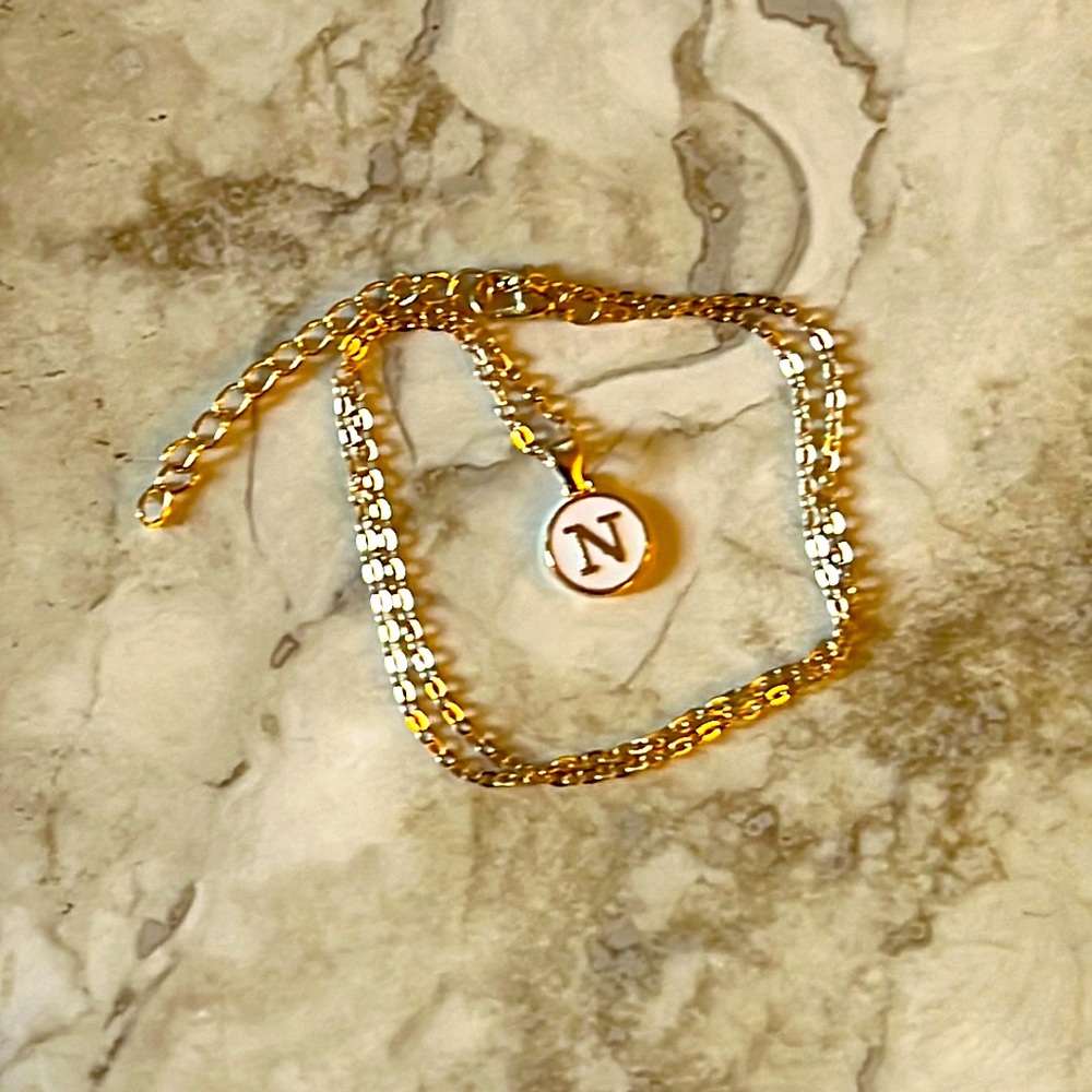 N Letter Necklace